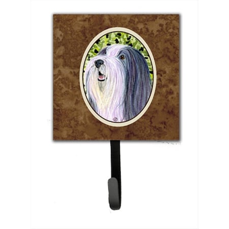 Jensendistributionservices 4.25 x 6 in. Bearded Collie Leash Or Key Hook MI2087605